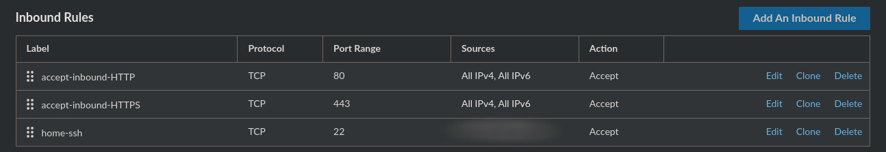 Firewall Setup